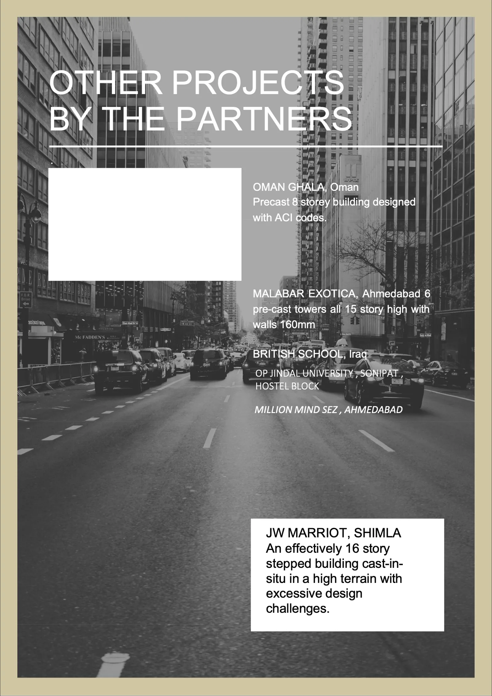 DesignHub projects with brands and partner experience